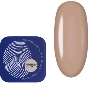 TOUCH Builder Gel №10 Tan Камуфлюючий будівельний гель, 10 мл