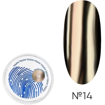 TOUCH Aurora Powder Перлинна втирка ультрадрібного помелу №14, 5 мл