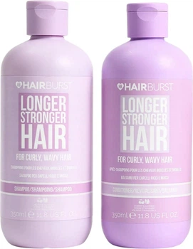 Zestaw do włosów Hairburst For Curly And Wavy Szampon 350 ml + Odżywka 350 ml (5060743581865)