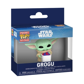 Ігрова фігурка Funko POP! Ґроґу з попкорном 3,8 см вінілова
