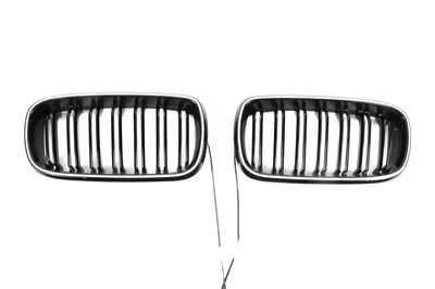 Ноздри M-Look LED (чёрный глянец) для BMW X5 F15 2013-2018 гг
