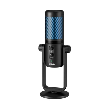 Микрофон беспроводной BOYA BY-PM740 с 4 характеристиками направленности 2.4 GHz mini jack 3.5 mm USB-A Black (6974700654549)