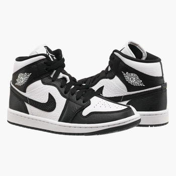 Кроссовки женские Jordan 1 Mid Se 39 Черно-белый DR0501-101