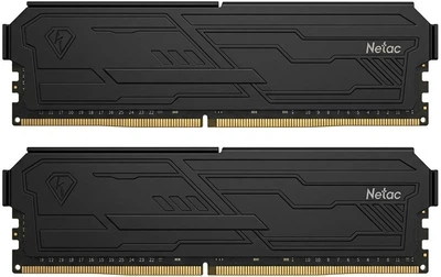 Оперативна пам`ять Netac Shadow III DDR4 3200MHz 32GB (Kit 2x16GB) CL16 1.35V Black BOX