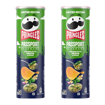 Набір Чипси 2шт Pringles Passport Flavours Italian Style Pesto 165g