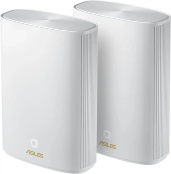 Mesh-система ASUS ZenWiFi AX Hybrid XP4 (2 шт.) / AX1800 Wi-Fi 6 + AV1300 Powerline / До 510 м² / AiProtection Pro / Белый (102272674)