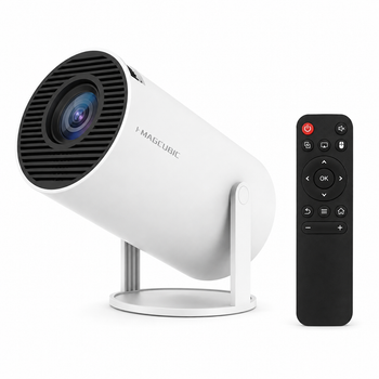 Мини-проектор Magcubic 720P Native, 4K/1080P, Wi-Fi 6, Bluetooth 5.4, 200 ANSI, поворот 180°, Smart