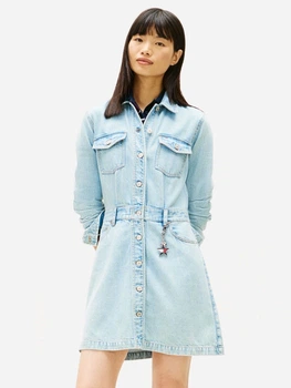 Платье женское Tommy Hilfiger 133375386 L Голубое (1162020896)