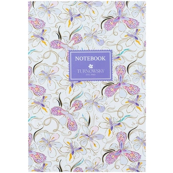 Блокнот AXENT A5 тв.обкл. 96арк. Turnowsky Floral 4 /8457-13-A-TR/