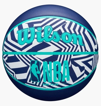 Баскетбольный мяч Wilson Nba Drv Plus Dazzle Camo Bskt Indigo Blue/Turquoise WZ3016102XB6 MISC