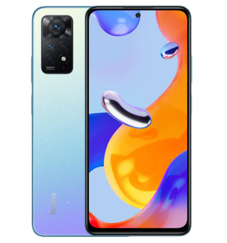 Смартфон Xiaomi Redmi Note 11 Pro 6/128GB Star Blue 2 SIM 6.67" AMOLED 120 Гц MediaTek Helio G96 NFC 5000 мАч