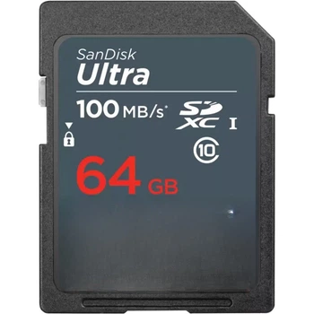 Карта пам’яті SanDisk SDXC 64 ГБ Class 10 UHS-I (SDSDUNR-064G-GN3IN)
