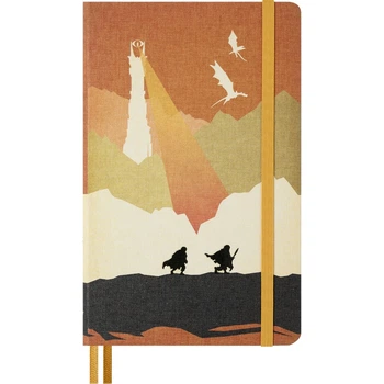 Записник Moleskine The Lord of the Rings Frodo Sam середній / Лінійка 8056711512952