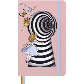 Записник Moleskine Alice Adventures in Wonderland середній / Лінійка 8056711513393