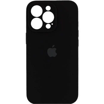 Чохол силіконовий Full Silicone Case for iPhone 16 Pro Black (з захистом камери)