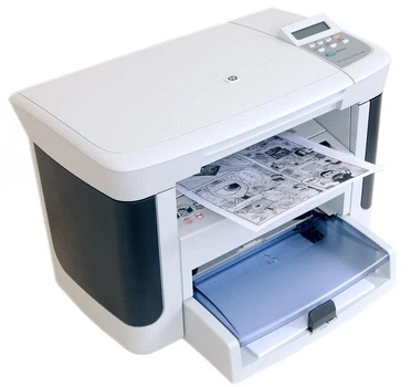 МФУ HP LaserJet M1120n / Лазерная монохромная печать / 600x600 dpi / A4 / 20 стр./мин / USB 2.0, Ethernet б/у