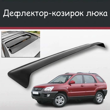Спойлер дефлектор на люк Kia Sportage Киа Спортейдж козырек крыши
