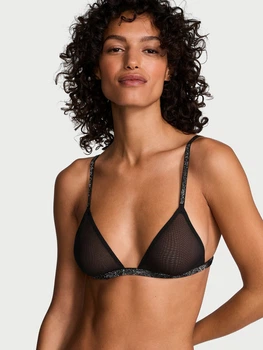 Бюстгальтер без косточек Victoria's Secret 371981815 XL Черный (1162110011)