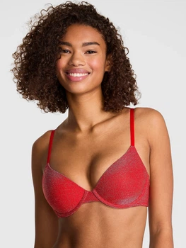 Бюстгальтер с косточками Victoria's Secret 664035244 34A Красный (1162034253)