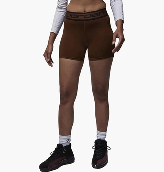 Лосины женские Jordan Sport Wmns 5" Shorts Cacao Wow XS Коричневый FB4623-259