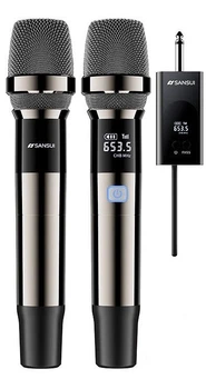 Микрофоны SANSUI M5 беспроводные для караоке, 2 шт