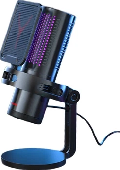 Микрофон компьютерный Newmine ZM09E USB для стриминга с шумоподавлением