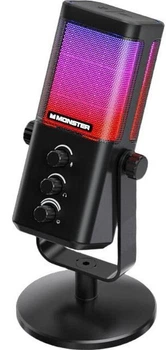 Микрофон Monster N31 USB конденсаторный настольный, шумоподавление, для игр и стримов