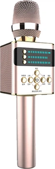 Микрофон SANSUI F2 караоке-колонка универсальный со звуковой картой, беспроводной Bluetooth