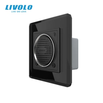 Bluetooth колонка LIVOLO черное 2.5D стекло