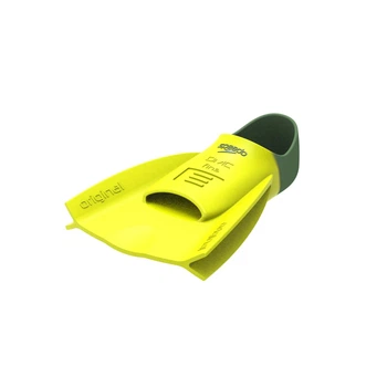 Ласти для плавання короткі із закритою п'ятою SPEEDO DMC ORIGINA - Yellow Olive (Розмір: L)
