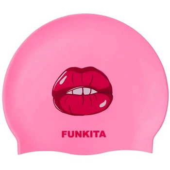 Шапочка для плавання Funkita Silicone Swimming Cap - Miss Kiss