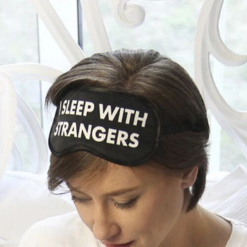 Маска для сну I sleep with strangers