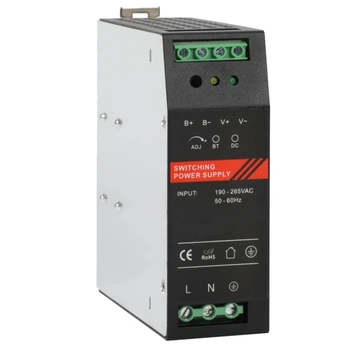 Блок живлення на DIN рейку DR24120-02 24V/5A
