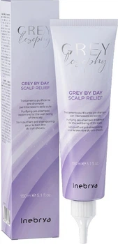 Peeling do skóry głowy Inebrya Greylosophy Grey By Day Scalp Relief 150 ml (8008277264769)