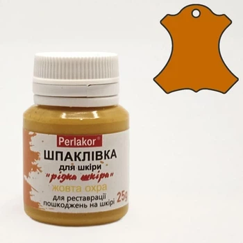 Жидкая кожа. Цвет ЖЕЛТАЯ ОХРА