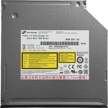 H·L Data Storage, Hitachi-LG Optical Storage, Laptop Burner Chip/Embedded Burner Optical Drive, 12.7mm Thick, SATA Interface, GTC2N