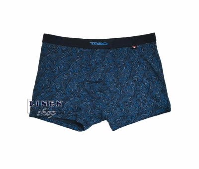 Темно-синие мужские трусы шорты с абстрактным рисунком Colour style TASO 5838 XL