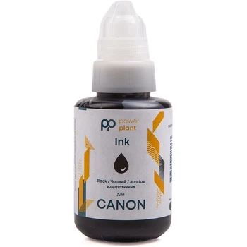 Чорнило PowerPlant для Canon 140г Black водорозчинне (PP-CAN-B)