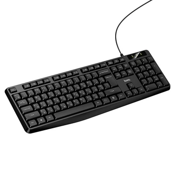 Клавиатура HOCO Cool wired keyboard GM60 (Cyrillic version) |104 Keys, UA/ru/EN Layouts|