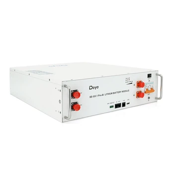 Аккумуляторная батарея Deye LiFePO4 SEG5.1 Pro-B 51,2V 100AH, 5,12kW BMS50A-16S до 32 parallel CAN/RS485, IP21, 6000Cycles, (445x133x540),45kg