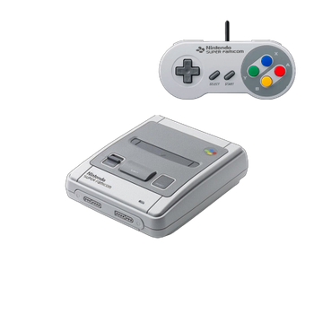 Набір Консоль Nintendo SNES Classic Mini CLV-301 Super Famicom Japan Light Grey + 21 Вбудована Гра Б/У + Геймпад Дротовий