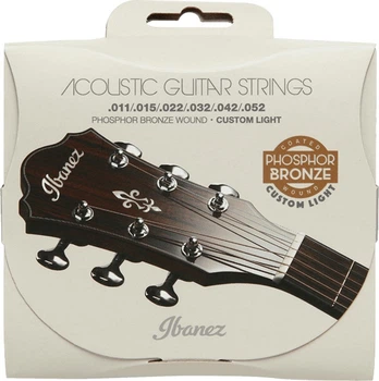 Струни для акустичних гітар IBANEZ IACSP62C ACOUSTIC GUITAR STRING 11-52 (301878)