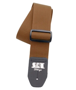Ремінь гітарний SIT STRINGS 2″ GUITAR STRAP BROWN (236737)
