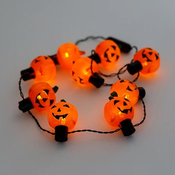 Светодиодная гирлянда (LED) Тыква 100 см 15108-060