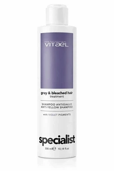VITAEL ANTI-YELLOW SHAMPOO Шампунь для блондинок антижовтизна 300 мл