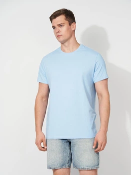 Мужская футболка Stafford Небесно-голубая 3XL