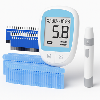 Глюкометр електронний Blood Glucose Meter BGM503 вимірювач рівня цукру в крові портативний