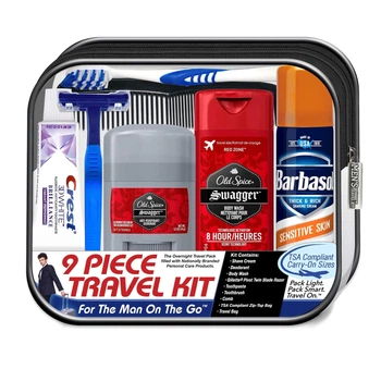 Набор для бритья Convenience Kits 9 предметов в косметичке