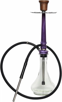 Кальян Tiaga Hookah Astra Crystal Purple - Drop Clear