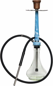 Кальян Tiaga Hookah Astra Crystal Blue - Drop Clear